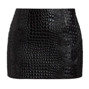 Mia Vesper Croc Skirt